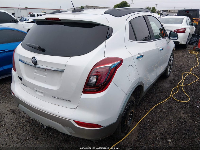 Vin: kl4cjasb4hb038727, lot: 45655939, buick encore preferred 20174