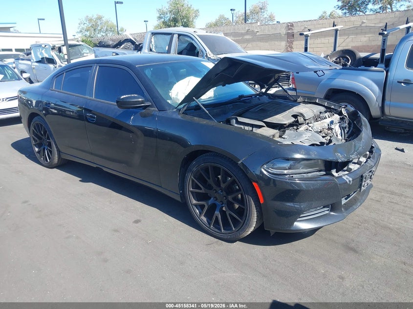 Vin: 2c3cdxhg8gh318180, lot: 45656005, dodge charger sxt 2016 img_1