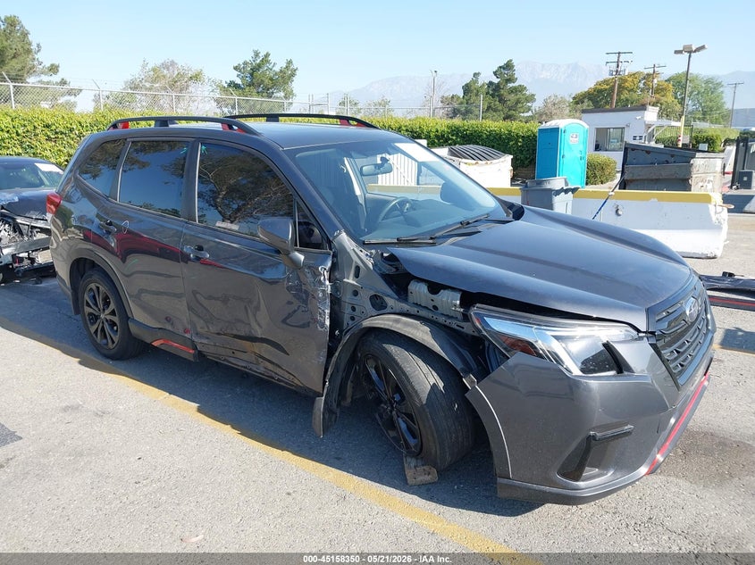 Vin: jf2skajc1ph458581, lot: 45656014, subaru forester sport 20231