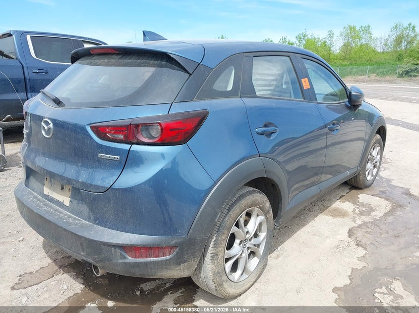 Vin: jm1dkfb74m1507959, lot: 45656044, mazda cx-3 sport 20214