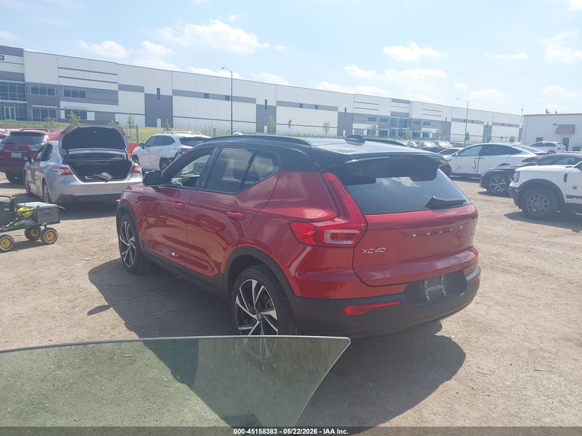 Vin: yv4162um0m2466465, lot: 45656047, volvo xc40 t5 r-design 20213