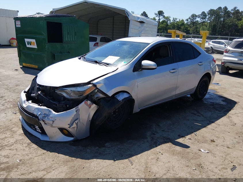 2015 Toyota Corolla L 2T1BURHE6FC412410 photo 1