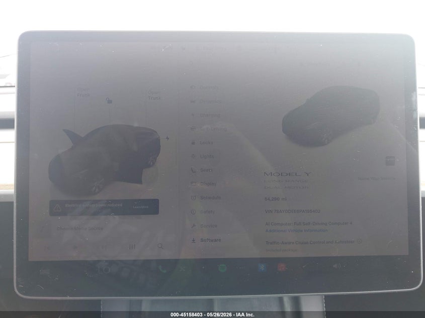 2023 TESLA MODEL Y SPORT UTILITY VEHICLE ELECTRIC