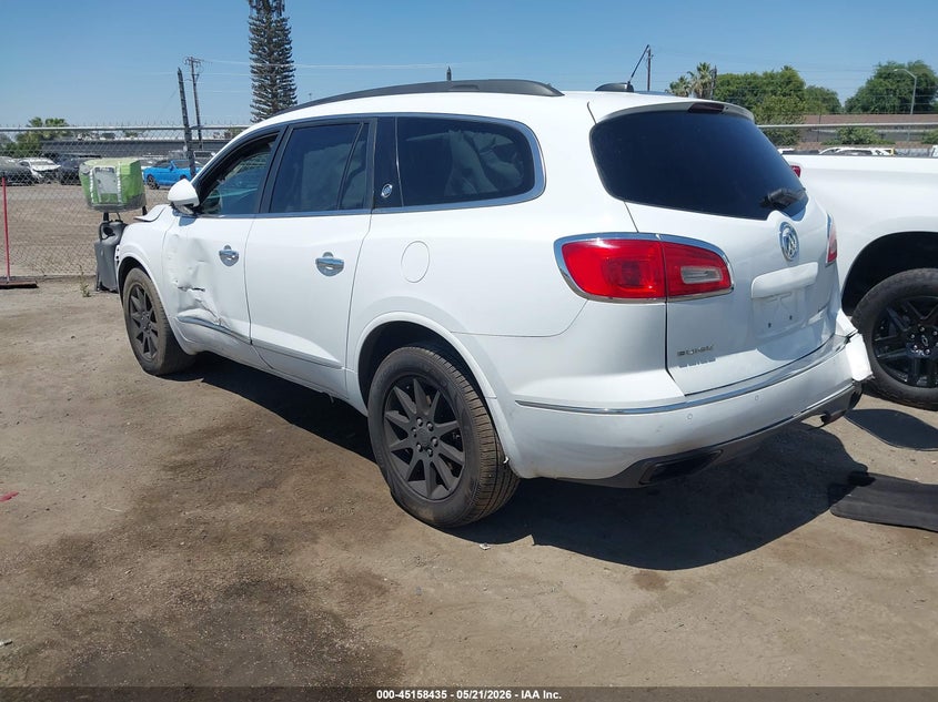Vin: 5gakrbkd6gj199376, lot: 45656099, buick enclave leather 20163