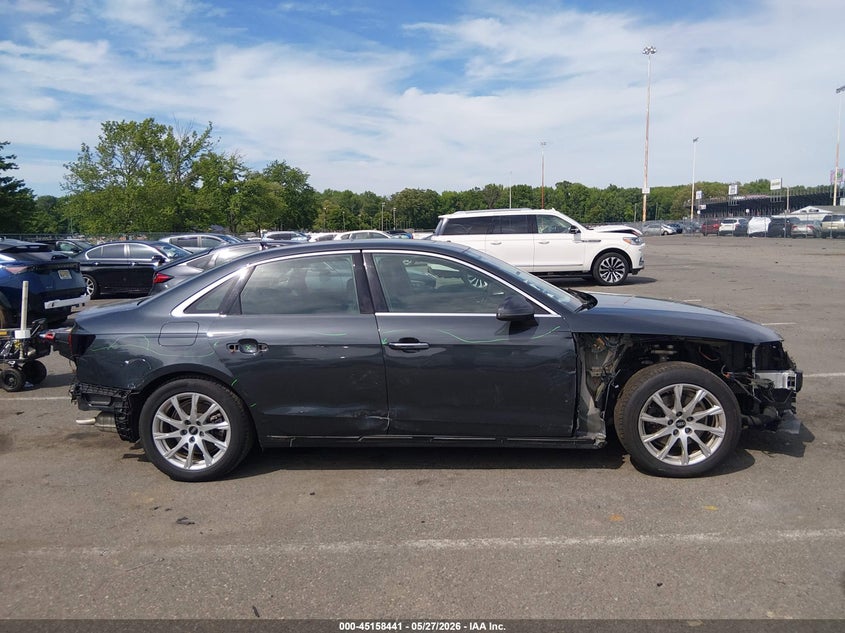 2021 Audi A4 Premium 40 Tfsi Quattro S Tronic VIN: WAUABAF43MA086979 Lot: 45158441