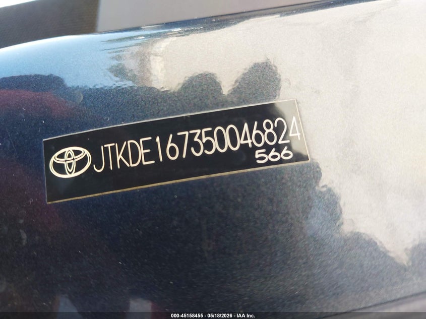 2005 Scion Tc VIN: JTKDE167350046824 Lot: 45158455