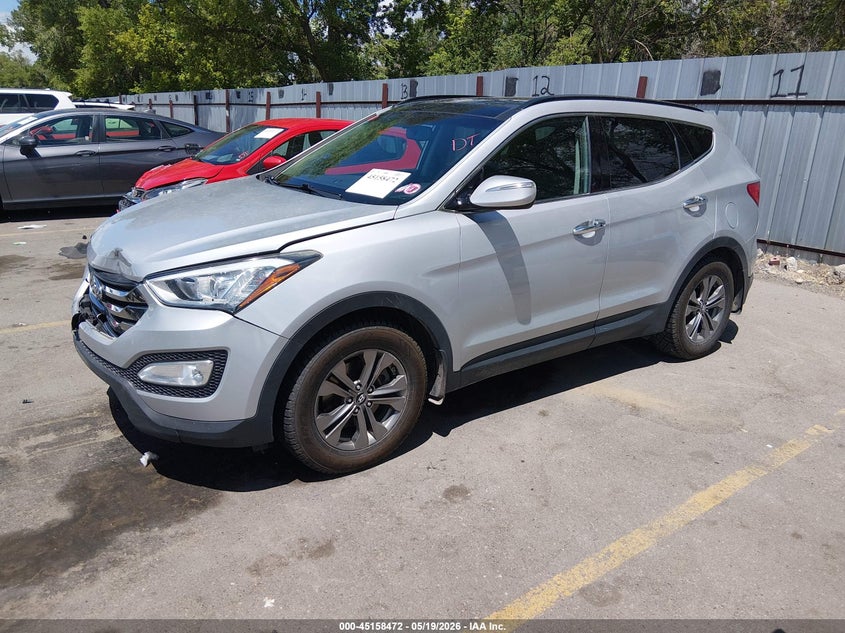2014 Hyundai Santa Fe Sport 2.4l 5XYZU3LB2EG191917 photo 1