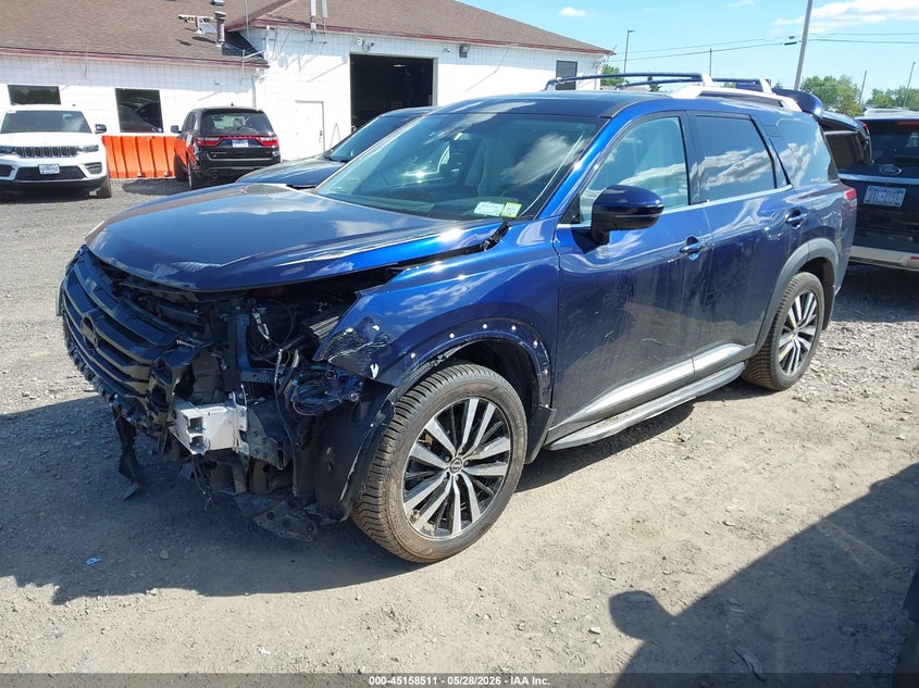 Vin: 5n1dr3dkxpc217080, lot: 45656175, nissan pathfinder platinum 4wd 20232