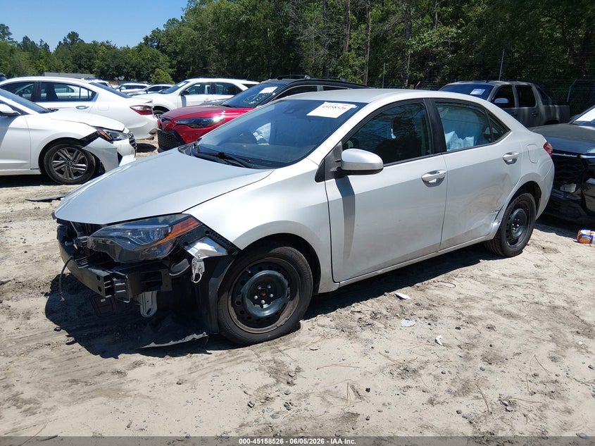 Vin: 2t1burhe6kc243421, lot: 45656190, toyota corolla le 20192