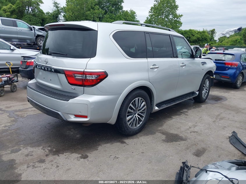 Vin: jn8ay2bb9m9791013, lot: 45656235, nissan armada sl 4wd 20214