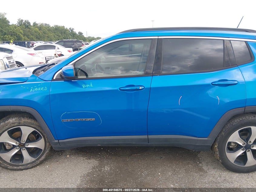 2017 JEEP NEW COMPASS LATITUDE FWD SPORT UTILITY VEHICLE 2.4L I-4 VVT, 180HP