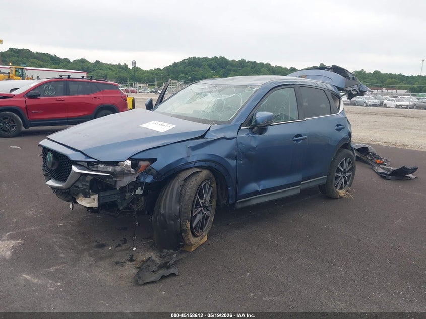 Vin: jm3kfacm9j0330563, lot: 45656276, mazda cx-5 touring 20182