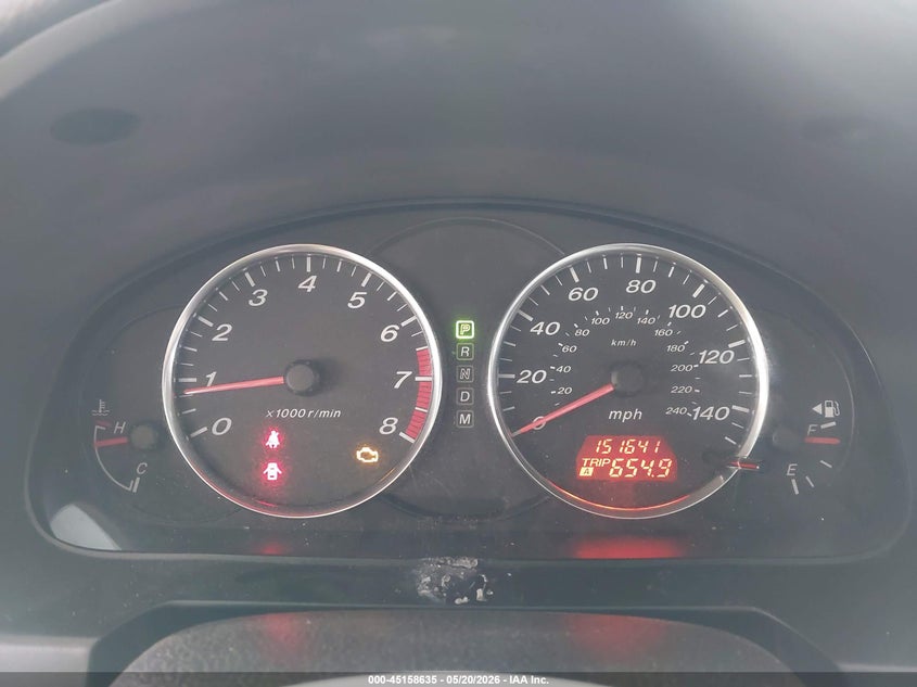 2006 Mazda Mazda6 S VIN: 1YVHP80D465M56072 Lot: 45158635