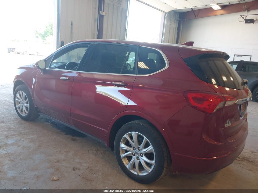 Vin: lrbfxbsa1kd141967, lot: 45656309, buick envision fwd preferred 20193