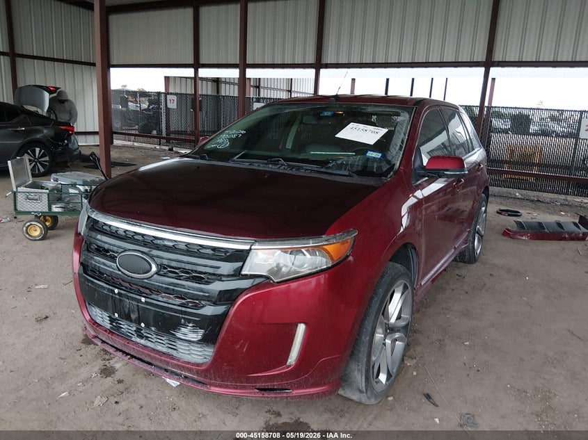 2013 FORD EDGE auction photo 2