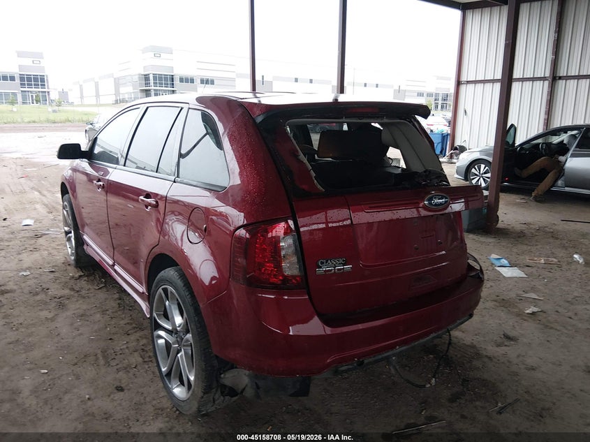 2013 FORD EDGE auction photo 3