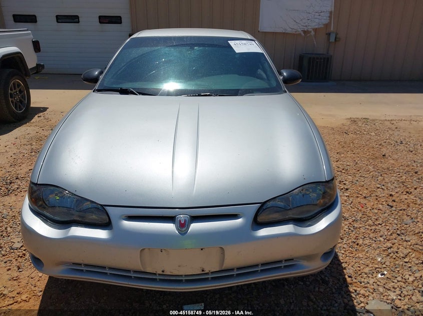 2004 Chevrolet Monte Carlo Ls VIN: 2G1WW12E349378583 Lot: 45158749