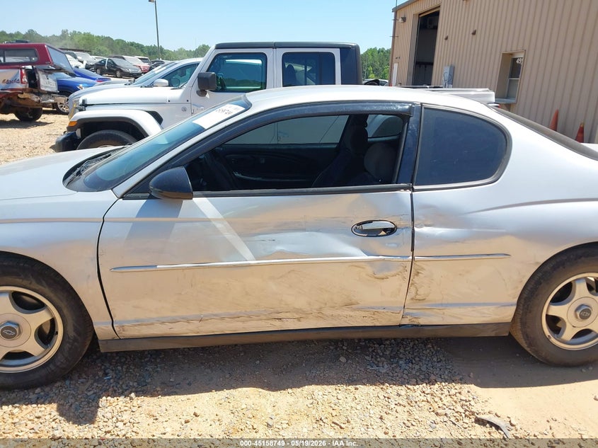 2004 Chevrolet Monte Carlo Ls VIN: 2G1WW12E349378583 Lot: 45158749