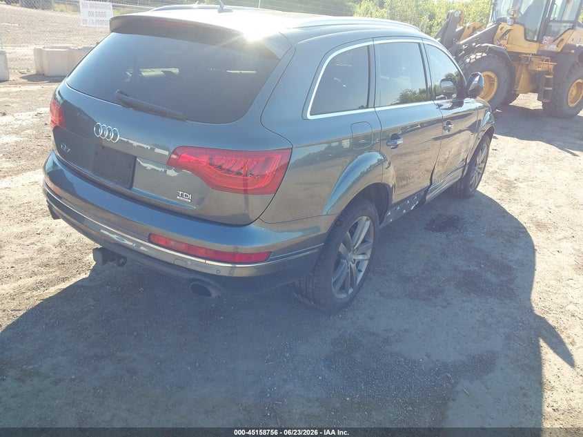 Vin: wa1lmafe6ed001755, lot: 45656420, audi q7 3.0 tdi premium 20144