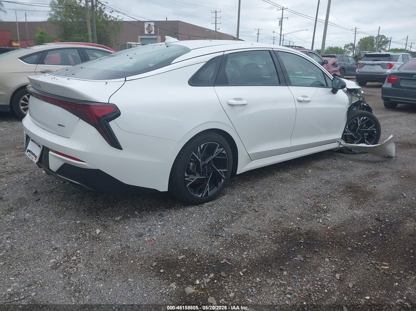 Vin: knag64j7xs5358743, lot: 45656469, kia k5 gt-line 20254