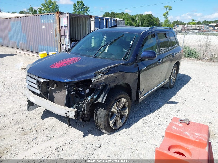 Vin: 5tdyk3eh7cs060033, lot: 45656477, toyota highlander limited v6 20122