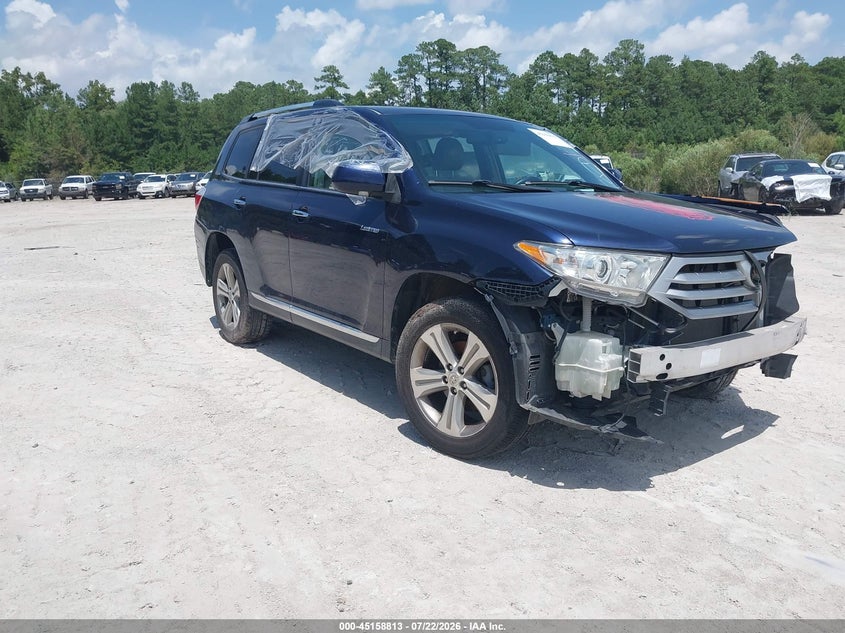 Vin: 5tdyk3eh7cs060033, lot: 45656477, toyota highlander limited v6 2012 img_1