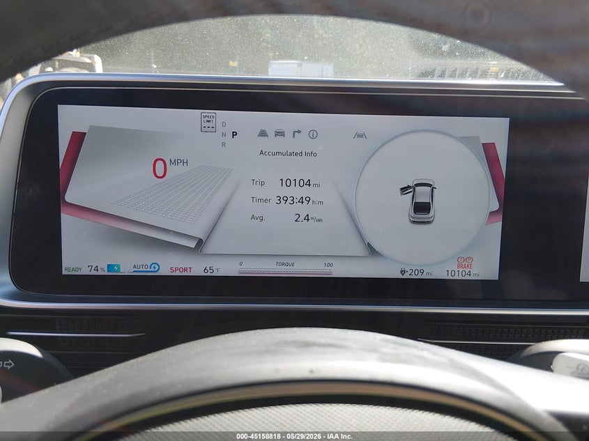 2023 Hyundai Ioniq 6 Sel VIN: KMHM34AC7PA029293 Lot: 45158818