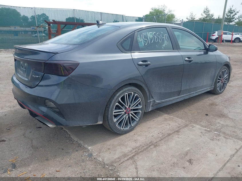 Vin: 3kpf44ac1pe596347, lot: 45656512, kia forte gt 20234
