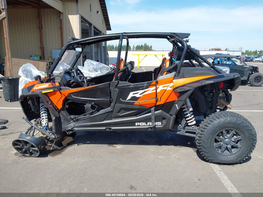 2021 Polaris Rzr Xp 4 Turbo S Velocity VIN: 3NSP4E928MF586909 Lot: 45158884
