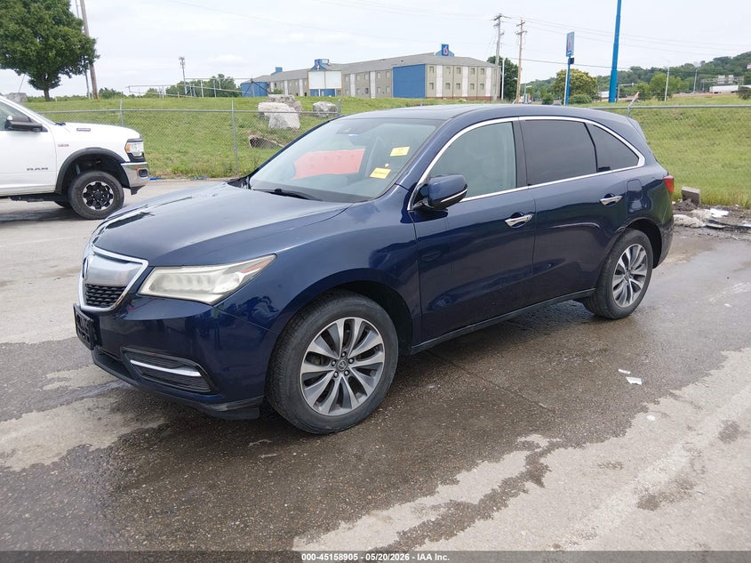 2016 Acura Mdx Technology   Acurawatch Plus Packages/Technology Package 5FRYD4H45GB028845 photo 1