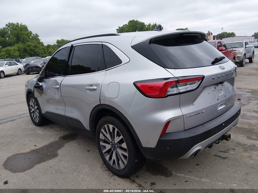 Vin: 1fmcu9j91lub20238, lot: 45656571, ford escape titanium 20203