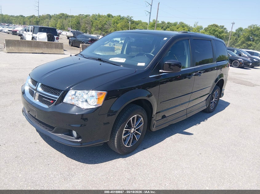 Vin: 2c4rdgcg3hr694715, lot: 45656590, dodge grand caravan sxt 20172
