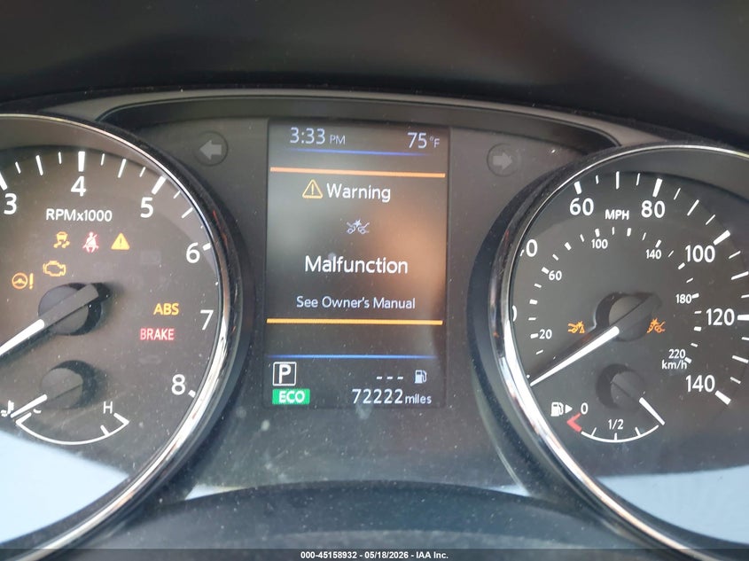 VIN JN8AT2MT1KW503245 2019 NISSAN ROGUE SV
