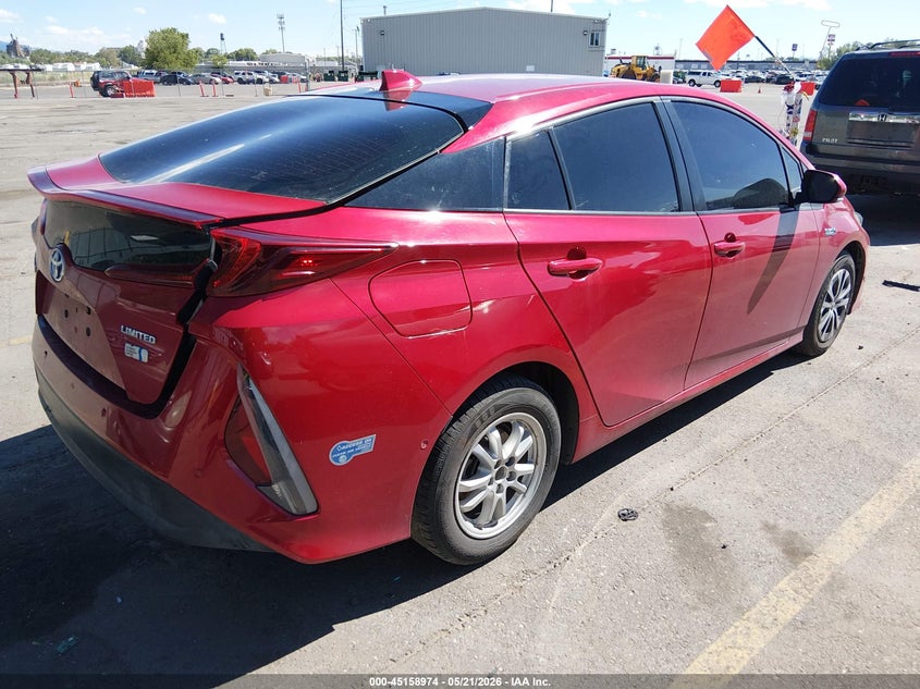 VIN JTDKAMFPXN3203405 2022 TOYOTA PRIUS PRIME LIMITED