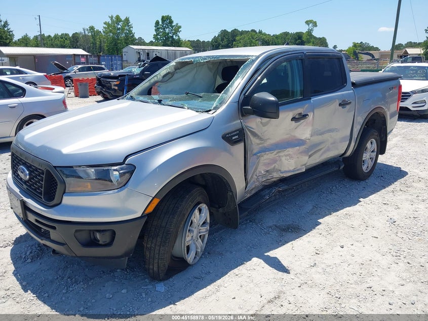 Vin: 1fter4eh4lla60349, lot: 45656642, ford ranger xl 20202