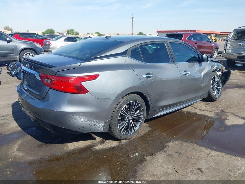 Vin: 1n4aa6ap3jc393840, lot: 45656646, nissan maxima 3.5 sv 20184