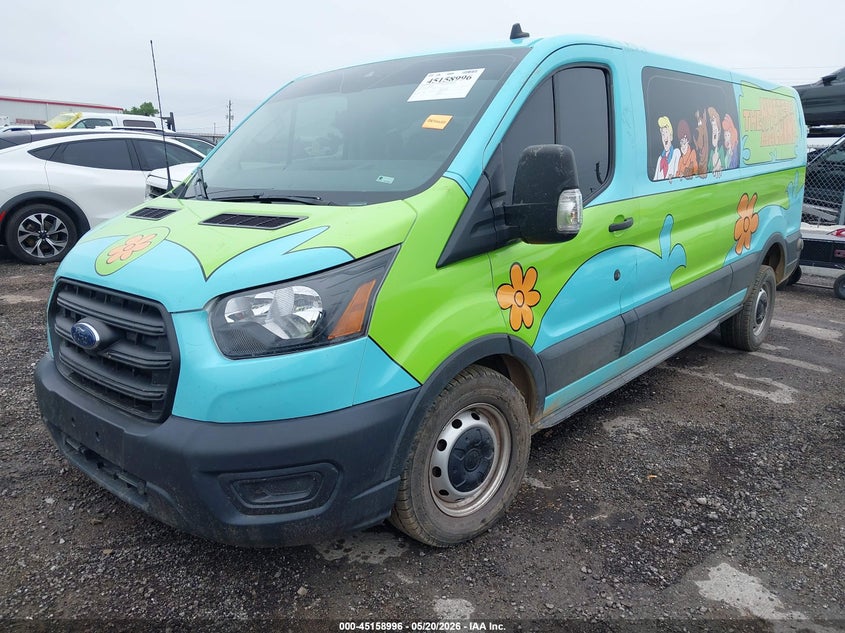 Vin: 1fbax2y85lkb66243, lot: 45656660, ford transit-350 passenger van xl 20202
