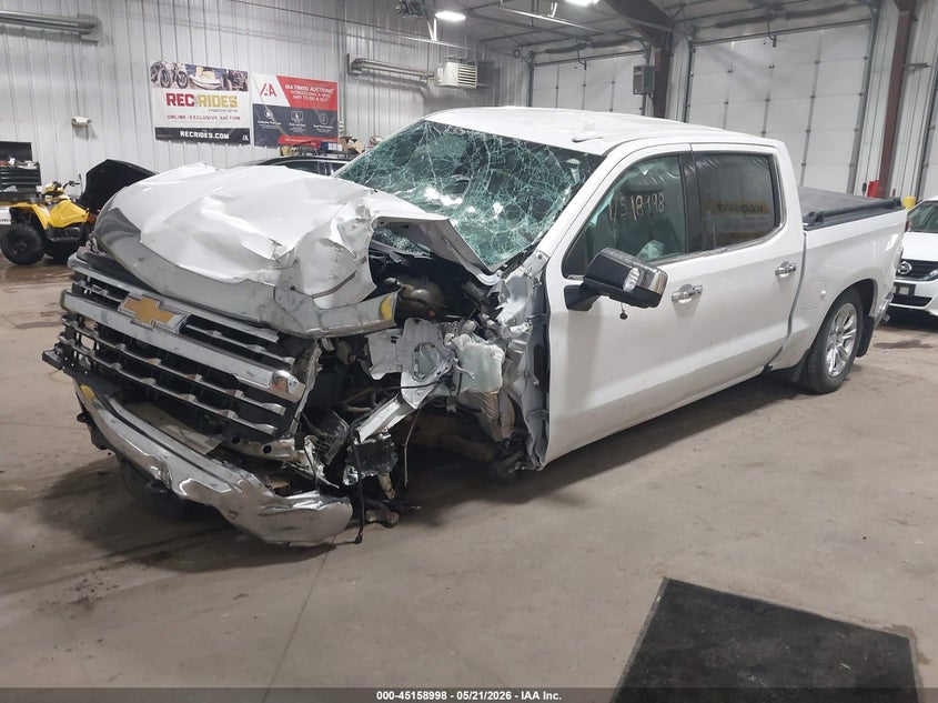 2022 CHEVROLET SILVERADO 1500 auction photo 2