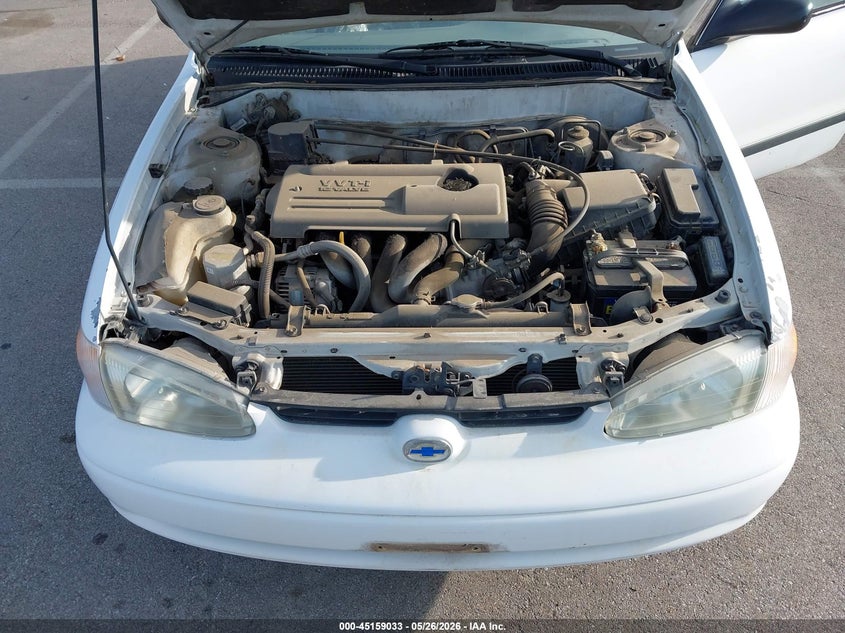2001 Chevrolet Prizm VIN: 1Y1SK52811Z447884 Lot: 45159033