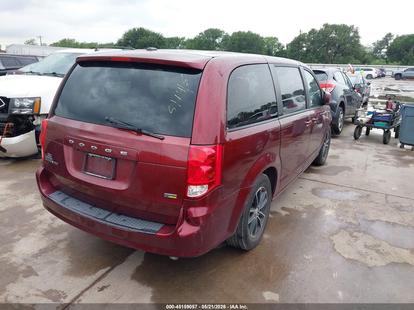 Vin: 2c4rdgbg3jr202725, lot: 45656721, dodge grand caravan se plus 20184