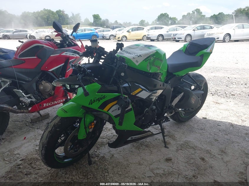 2025 Kawasaki Zx636 K VIN: JKBZXJK14SA007910 Lot: 45159069
