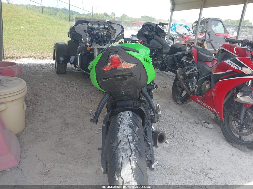 2025 Kawasaki Zx636 K VIN: JKBZXJK14SA007910 Lot: 45159069