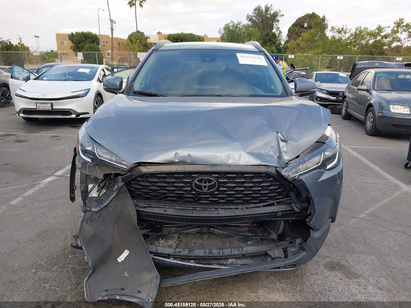 2022 Toyota Corolla Cross Le VIN: 7MUCAABG9NV040842 Lot: 45159120