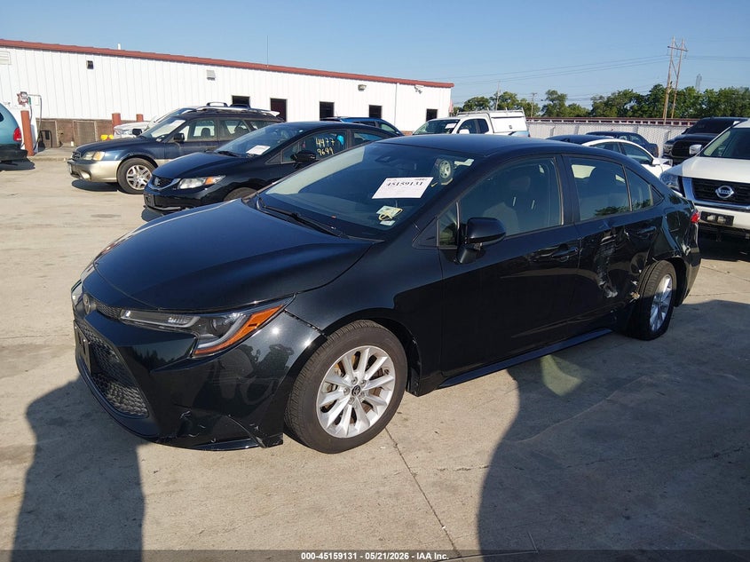 2021 Toyota Corolla Le JTDVPMAE8MJ151672 photo 1