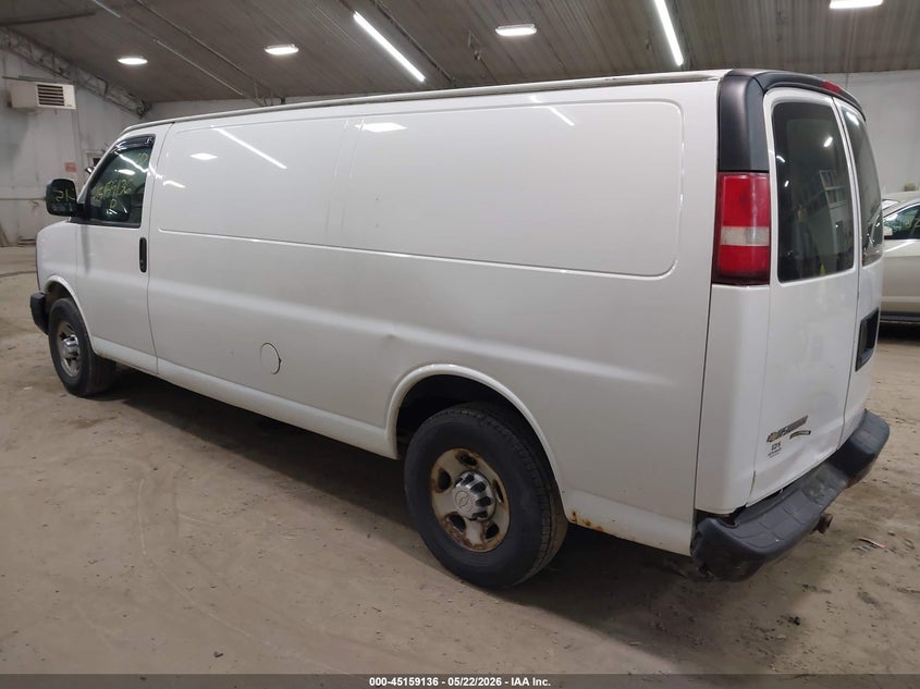 Vin: 1gcwgbff2g1138057, lot: 45656801, chevrolet express 2500 work van 20163