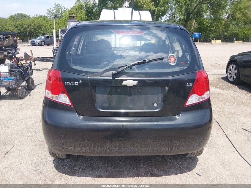 2008 Chevrolet Aveo 5 Ls VIN: KL1TD66648B219552 Lot: 45159143