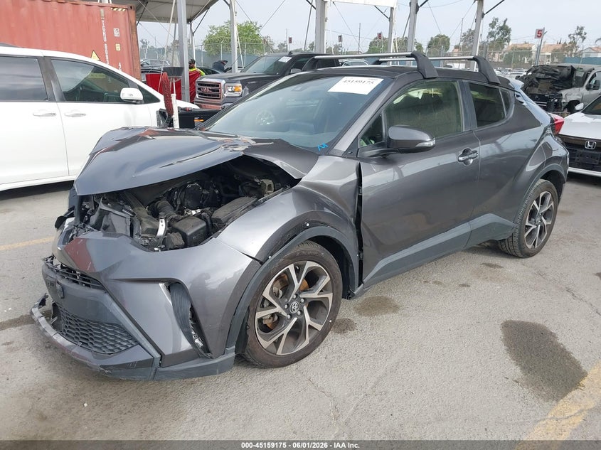 Vin: jtnkhmbx0l1084639, lot: 45656840, toyota c-hr xle 20202