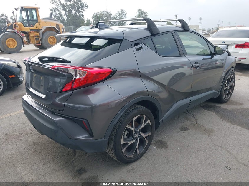 Vin: jtnkhmbx0l1084639, lot: 45656840, toyota c-hr xle 20204