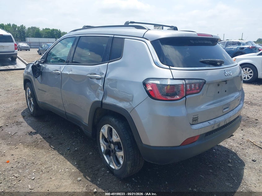 Vin: 3c4njccb0kt662555, lot: 45656887, jeep compass limited fwd 20193