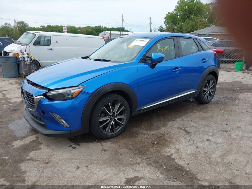 Vin: jm1dkbd73g0107133, lot: 45656888, mazda cx-3 grand touring 20162